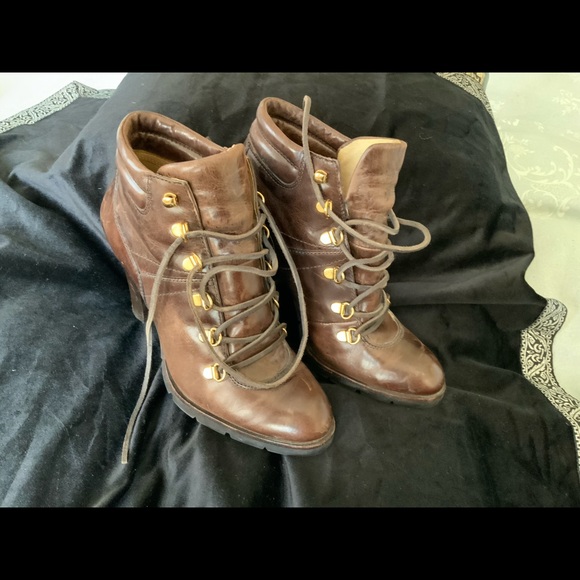 Michael Kors Brown high heel ankle boots - Picture 2 of 5